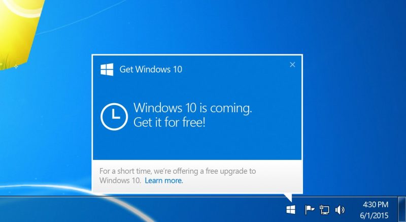 Как обновить Windows 7 до 10 версии