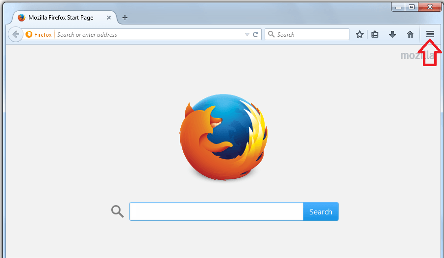 Главная страница Mozilla Firefox