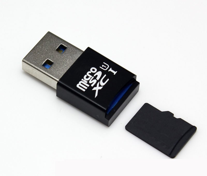 Простой переходник USB-microSD