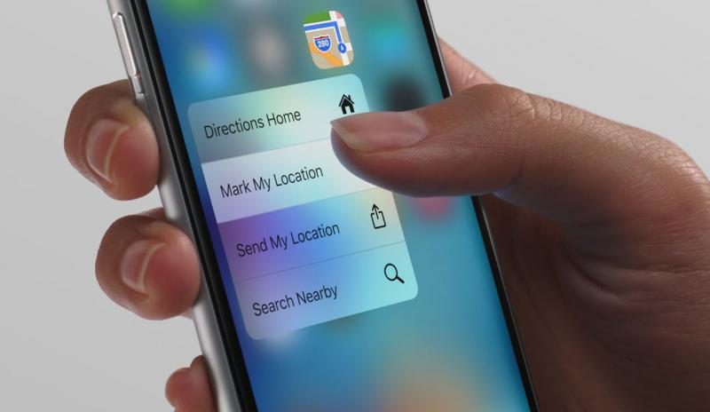 Apple откажется от 3D Touch