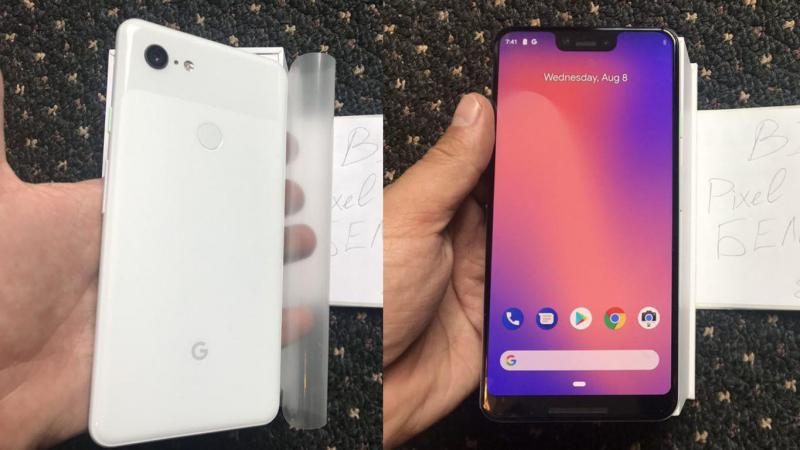 В Сети появилось видео распаковки Google Pixel 3 XL
