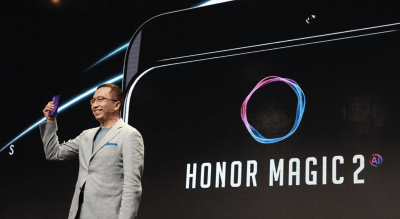 Смартфон Honor Magic 2 получит 40-ваттную зарядку и безрамочный экран