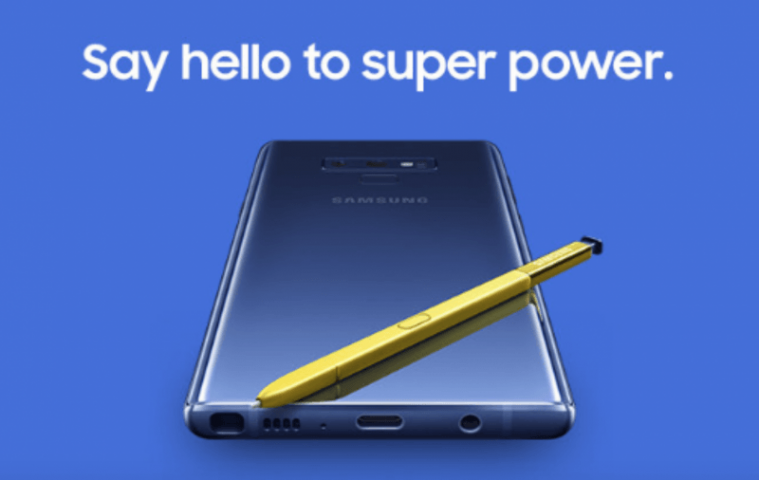 В Сети появилось первое официальное видео Samsung Galaxy Note 9