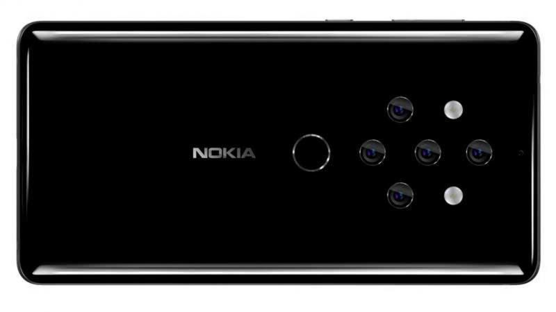 Nokia работает над смартфоном с пятью тыловыми камерами