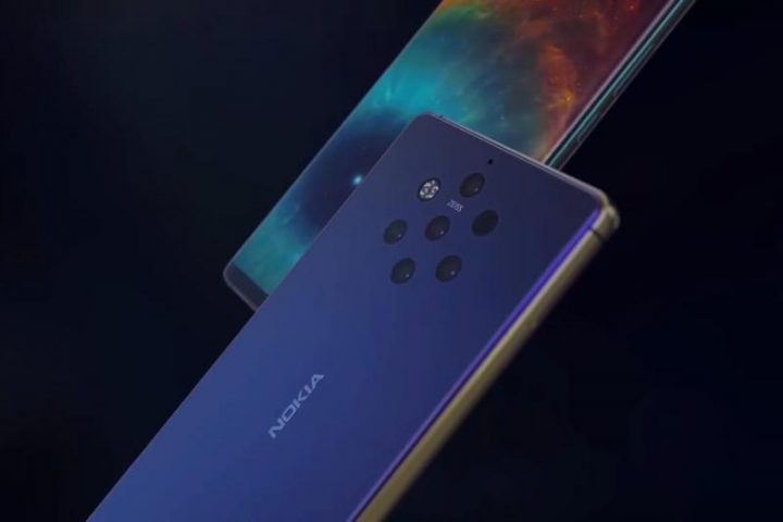 В Сети появились рендеры пятикамерного смартфона Nokia 9