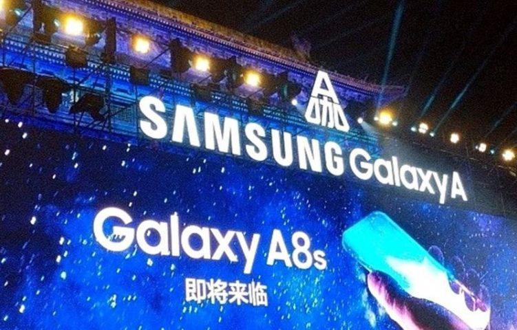В Сети появился «живой» снимок экрана смартфона Samsung Galaxy A8s