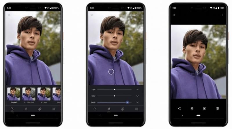 В новой версии Google Photos для iOS появились настройки глубины резкости