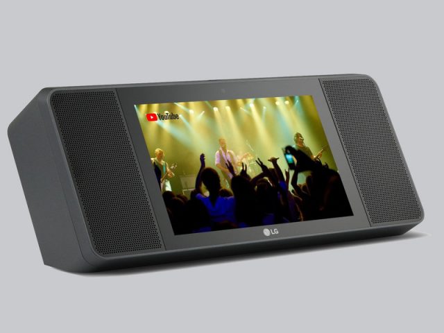 LG выпустила «умную» колонку XBOOM AI ThinQ WK9 с 8-дюймовым экраном