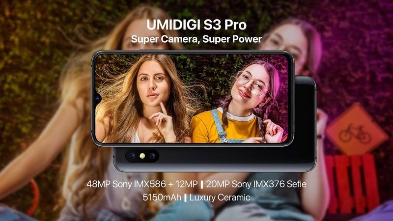 Смартфон Umidigi S3 Pro получил 48-мегапиксельную камеру