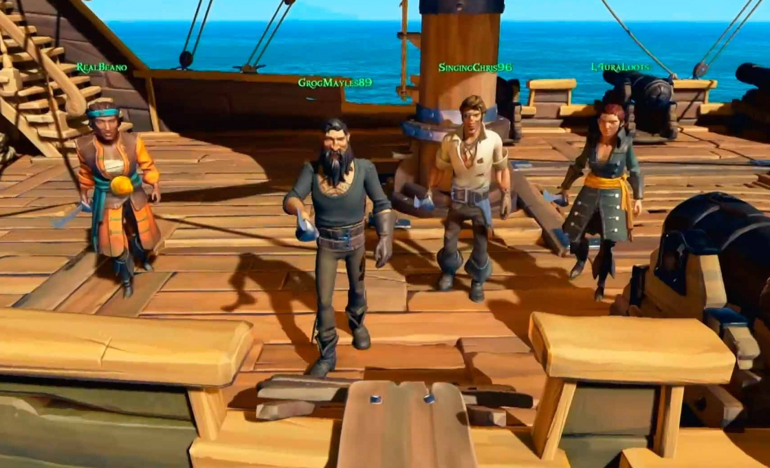 Xbox one 2018 Sea of Thieves