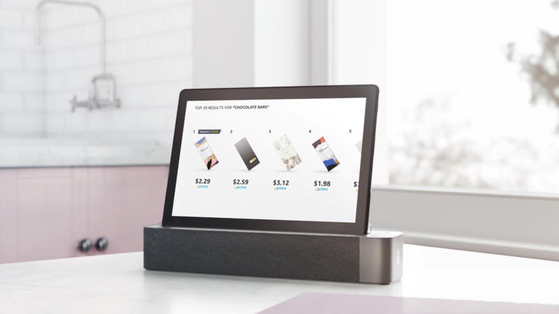 Планшет Lenovo Smart Tab P10 можно использовать в качестве умной колонки