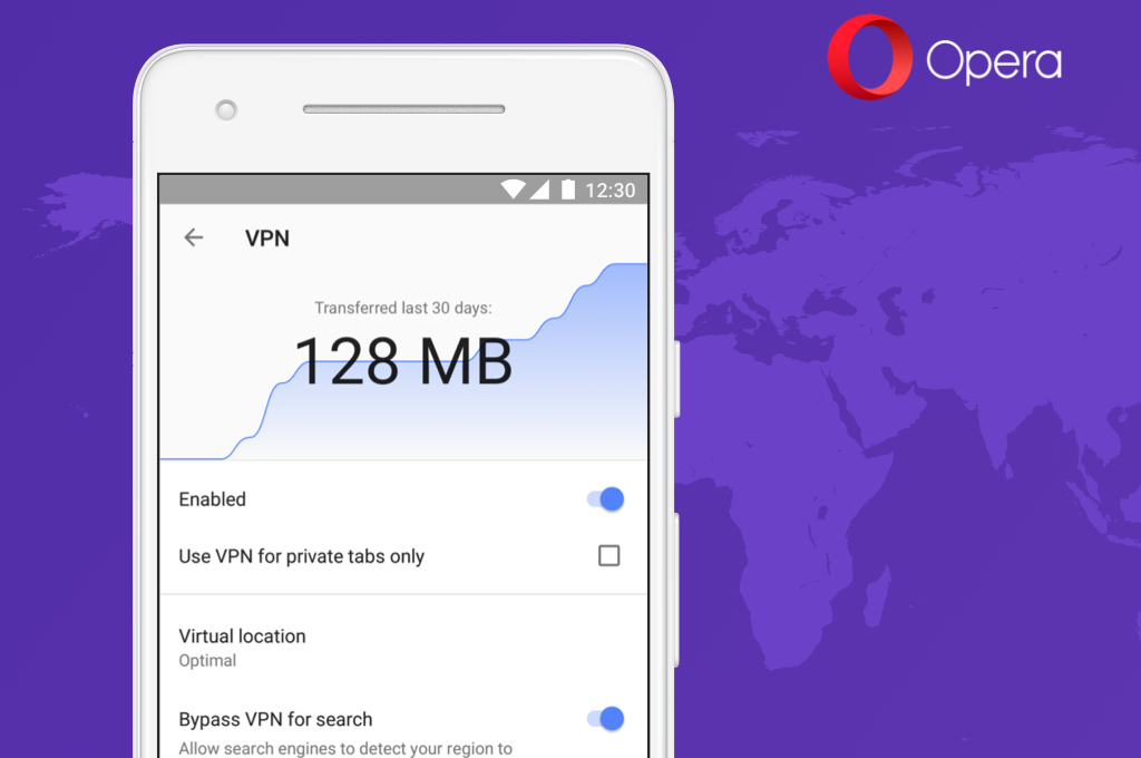 VPN в Opera