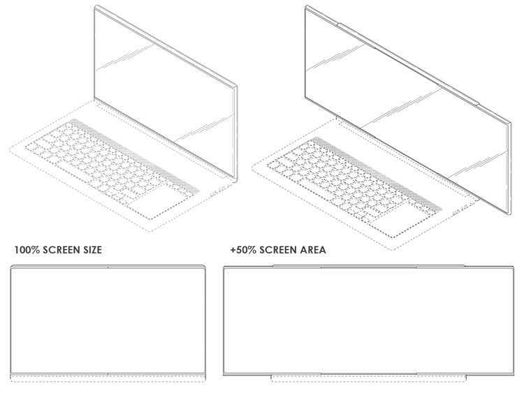 Samsung придумала ноутбук с расширяющимся экраном