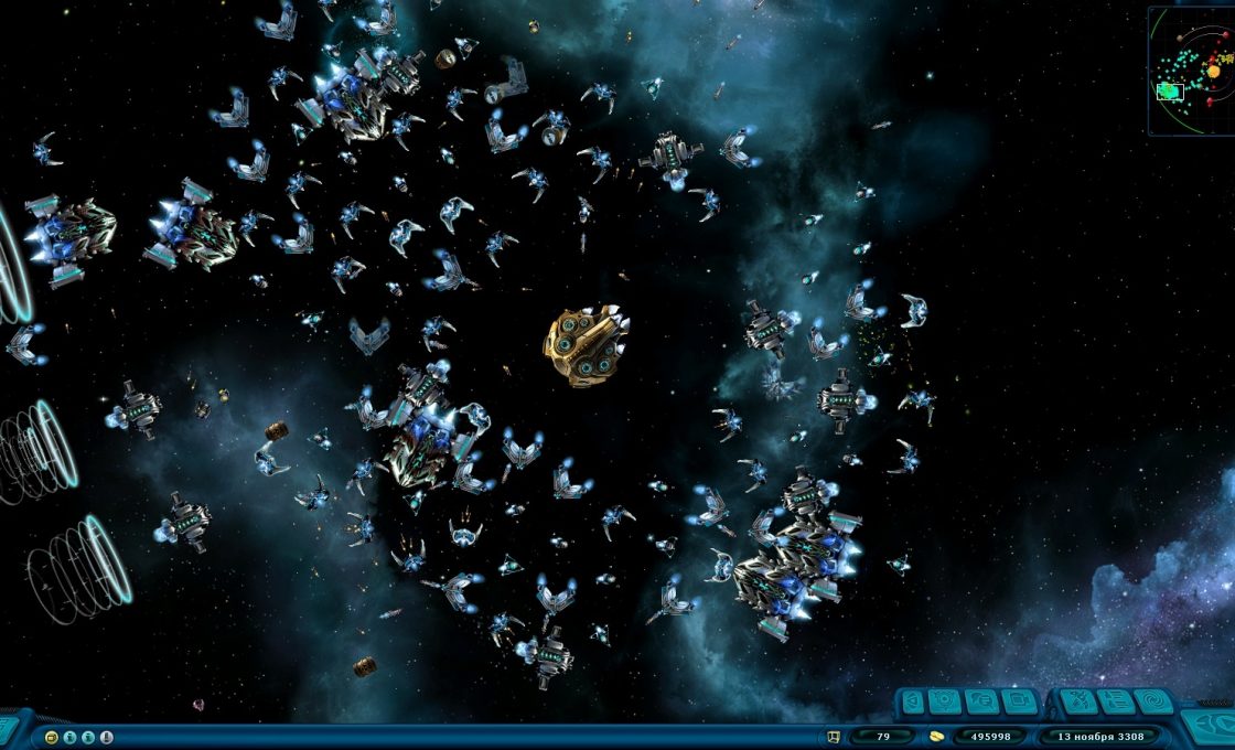 Кадр из игры Космические рейнджеры