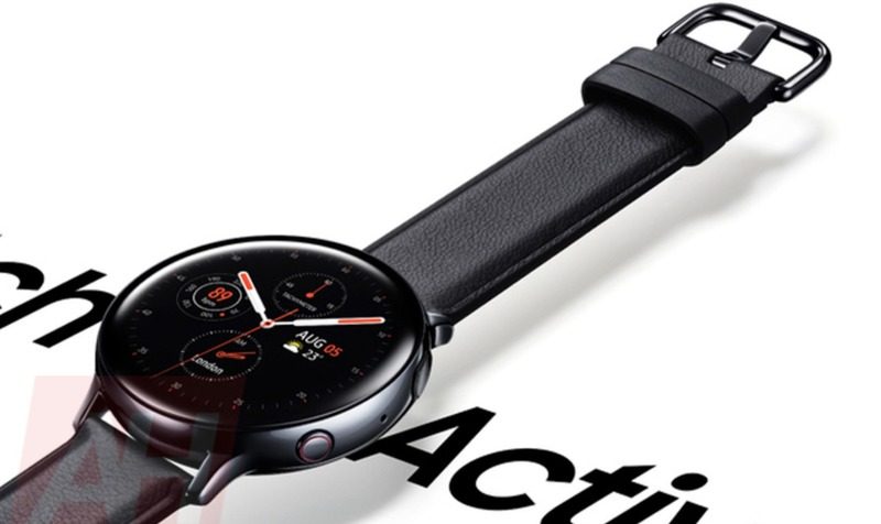 Появилось промо-изображение часов Samsung Galaxy Watch Active 2