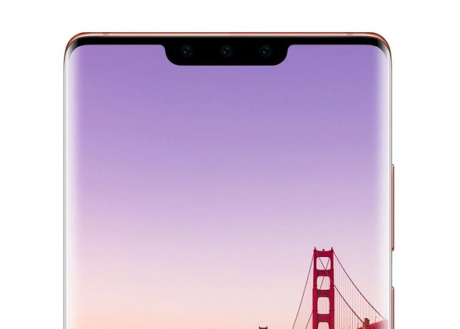 Фотография Huawei Mate 30 в руках у пользователя