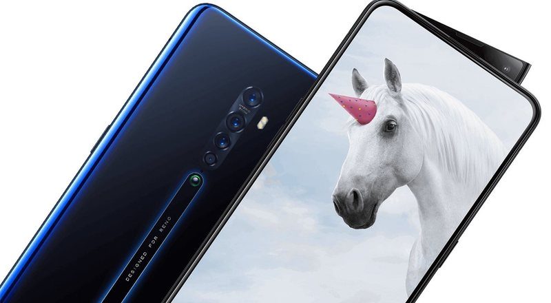 Смартфон Oppo Reno 2 оснащается выдвижной селфи-камерой Shark Fin