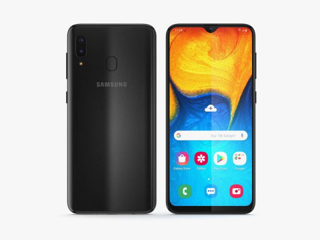 Названы характеристики Samsung Galaxy A20s